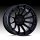 Fuel Burn FC403MX Black Custom Truck Wheels